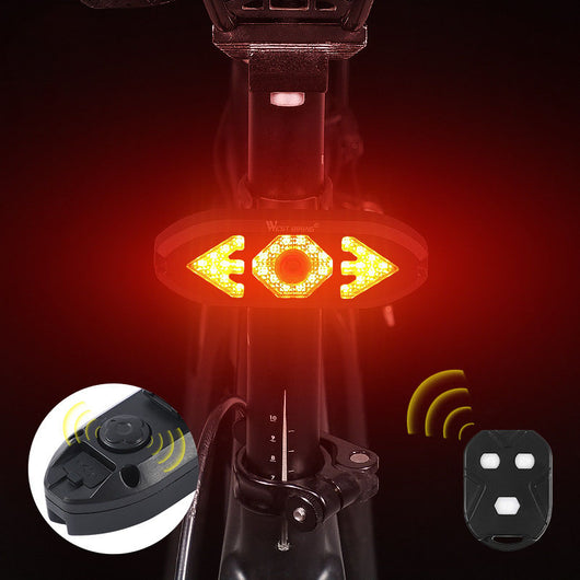 Luz Trasera Inteligente para Bicicleta con Direccionales y Bocina Recargable - Image 10