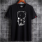 Men's Casual T-Shirt with Anime Bear Design
