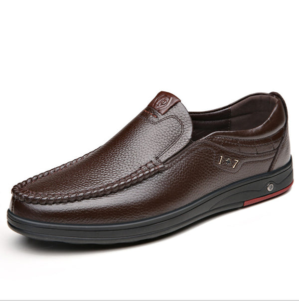 Zapatos Casuales para Hombre con Suela Blanda y Cuero Premium