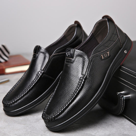 Zapatos Casuales para Hombre con Suela Blanda y Cuero Premium
