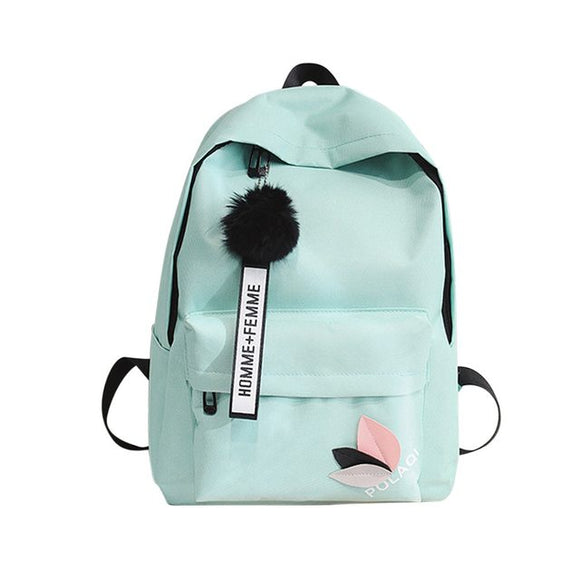 Mochila de Lona Premium para Niñas y Adolescentes