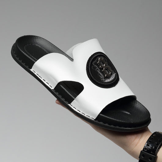 Pantuflas Hombre Diseño Costura Auto Talla Grande Cómodas Casuales - Image 8