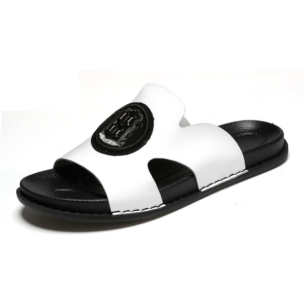 Pantuflas Hombre Diseño Costura Auto Talla Grande Cómodas Casuales