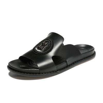 Pantuflas Hombre Diseño Costura Auto Talla Grande Cómodas Casuales - Image 4