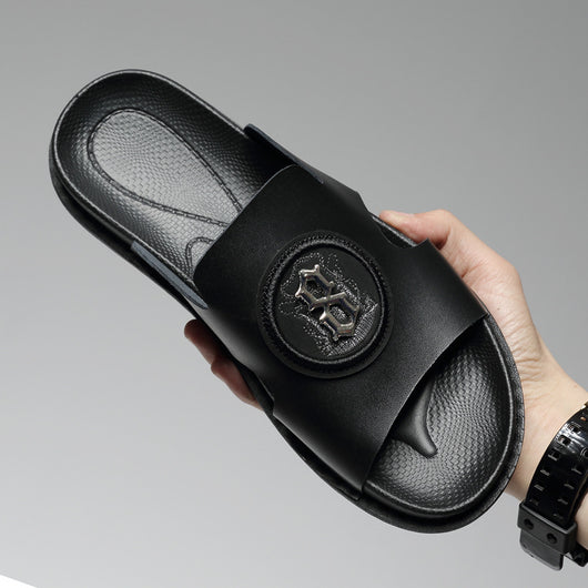 Pantuflas Hombre Diseño Costura Auto Talla Grande Cómodas Casuales - Image 5
