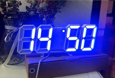 Reloj Digital LED 3D con Luz Luminosa - Diseño Moderno para el Hogar - Image 14