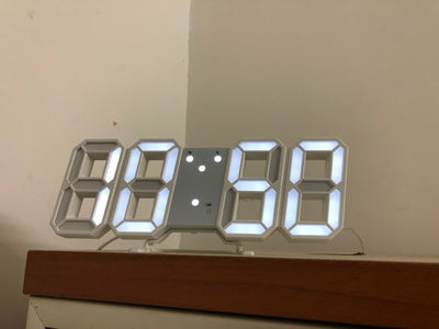 Reloj Digital LED 3D con Luz Luminosa - Diseño Moderno para el Hogar - Image 15