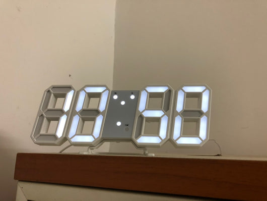 Reloj Digital LED 3D con Luz Luminosa - Diseño Moderno para el Hogar - Image 15
