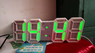 Reloj Digital LED 3D con Luz Luminosa - Diseño Moderno para el Hogar - Image 23