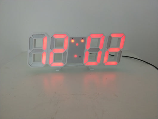 Reloj Digital LED 3D con Luz Luminosa - Diseño Moderno para el Hogar - Image 24