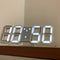 Reloj Digital LED 3D con Luz Luminosa - Diseño Moderno para el Hogar