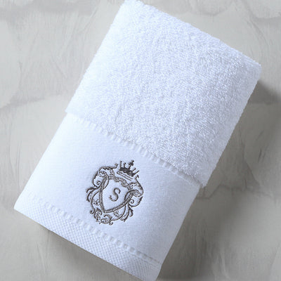 Toalla de Baño Oversized 100% Algodón Puro Bordada Premium