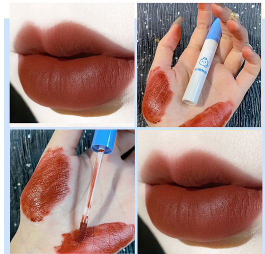 Set de Brillo Labial Velour Mist - Acabado Mate Suave para Uso Diario - Image 11