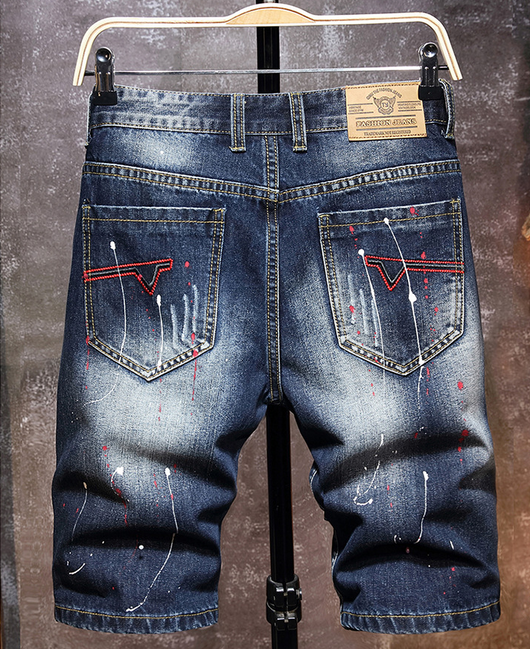 Pantalones Slim Fit Coreanos con Parches - Estilo Juvenil Tendencia - Image 13