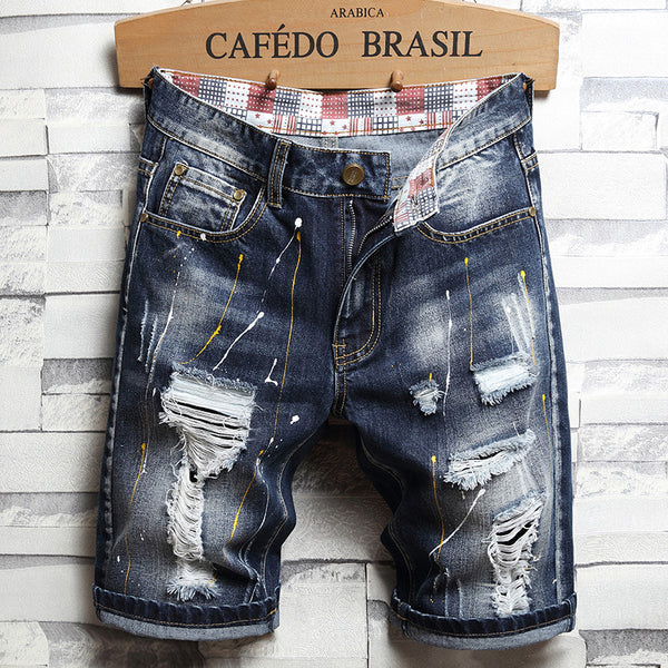 Pantalones Slim Fit Coreanos con Parches - Estilo Juvenil Tendencia