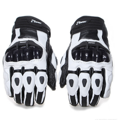 Guantes de Motocross con Pantalla Táctil y Fibra de Carbono para Hombre