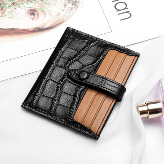 Cartera Minimalista de Cuero para Tarjetas - Ultrafina y Elegante - Image 12