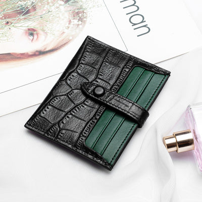 Cartera Minimalista de Cuero para Tarjetas - Ultrafina y Elegante - Image 11