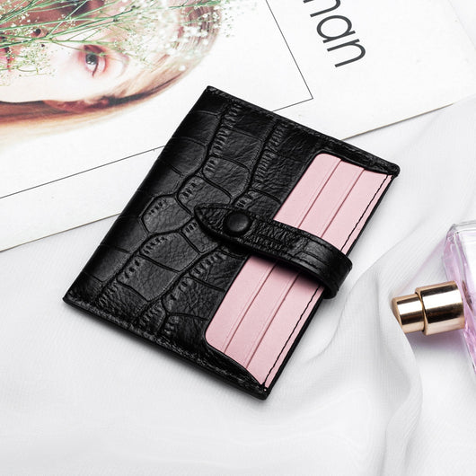 Cartera Minimalista de Cuero para Tarjetas - Ultrafina y Elegante - Image 13