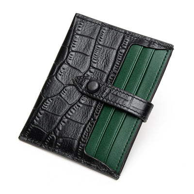 Cartera Minimalista de Cuero para Tarjetas - Ultrafina y Elegante - Image 4