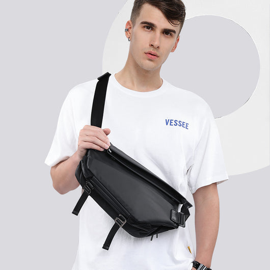 Bolsa Mensajera Casual de Un Hombro para Hombre
