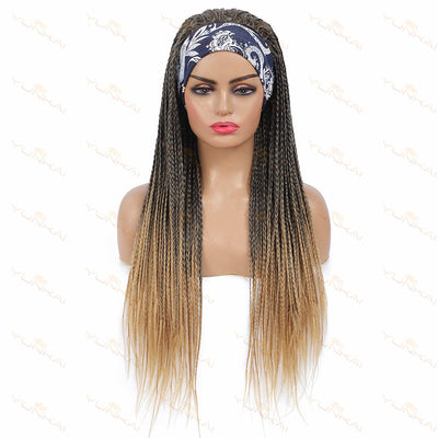 Turbante Protector de Cabello Trenzado Africano con Banda Elástica - Image 2
