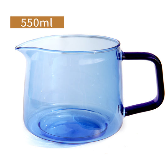 Cafetera de Filtro Colgante con Base Azul y Amarillo
