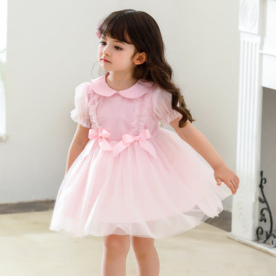 Vestido Princesa Lolita Infantil Elegante de Sección Fina