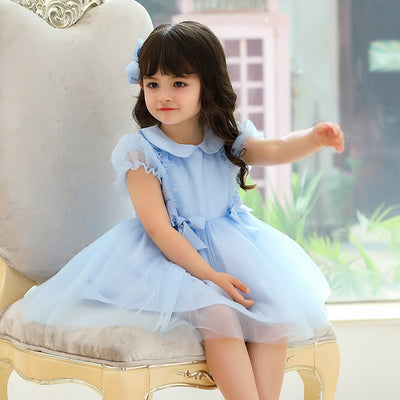 Vestido Princesa Lolita Infantil Elegante de Sección Fina - Image 5