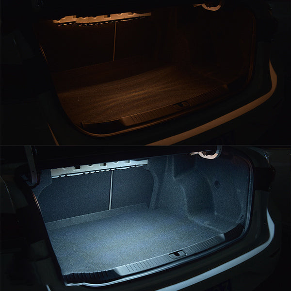 Lámpara LED Interior para Auto - Iluminación de Techo, Maletero y Cabina