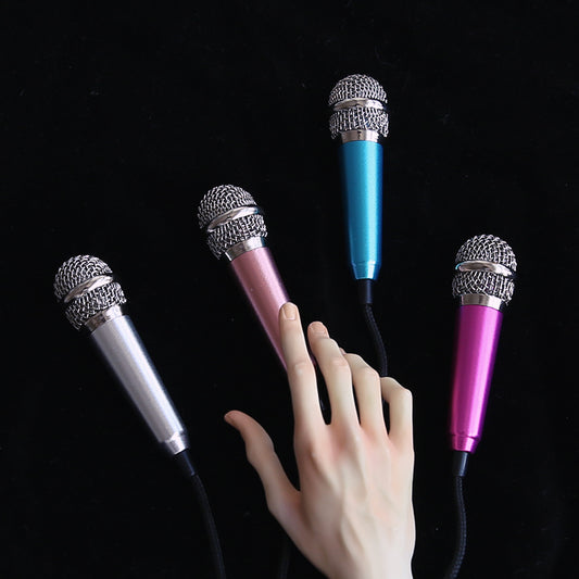 Micrófono Miniatura para Muñecas BJD - Accesorio de Fotografía para Conciertos