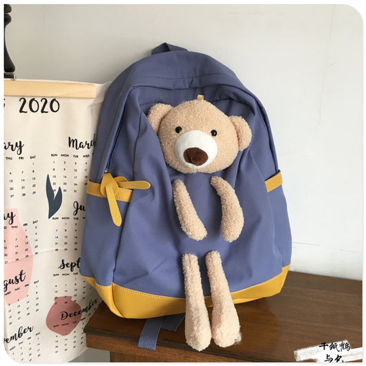 Mochila Escolar Infantil Oso Kawaii Estilo Harajuku - Image 17