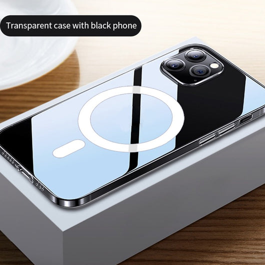 Funda Magnética para Teléfono Anti-caídas con Protección Transparente - Image 2