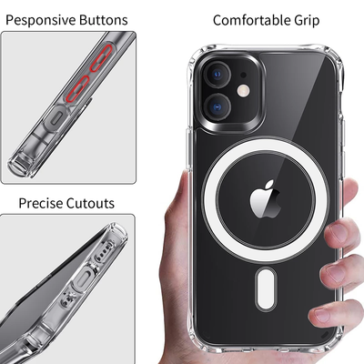 Funda Magnética para Teléfono Anti-caídas con Protección Transparente - Image 5