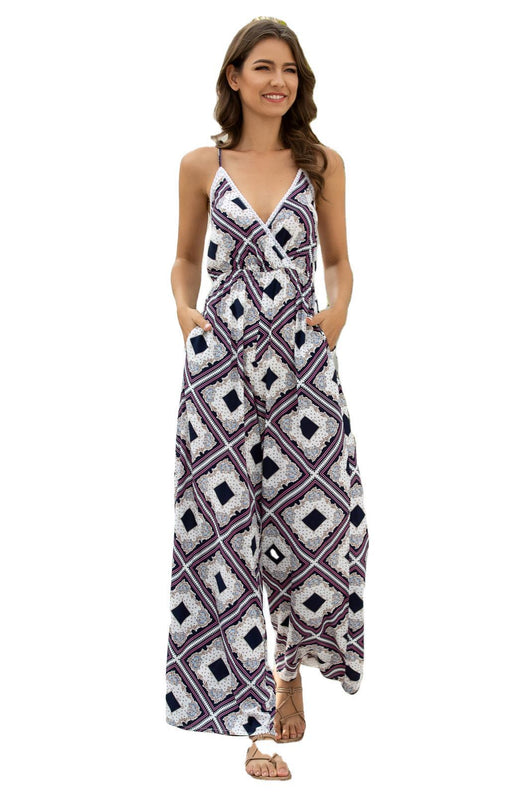 Jumpsuit de Verano para Mujer con Escote Halter - Diseño Ancho Perfecto para Playa - Image 11