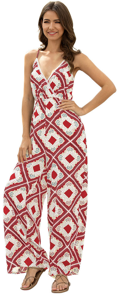 Jumpsuit de Verano para Mujer con Escote Halter - Diseño Ancho Perfecto para Playa - Image 9