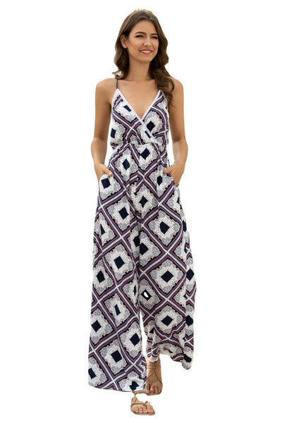 Jumpsuit de Verano para Mujer con Escote Halter - Diseño Ancho Perfecto para Playa - Image 2