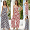 Jumpsuit de Verano para Mujer con Escote Halter - Diseño Ancho Perfecto para Playa