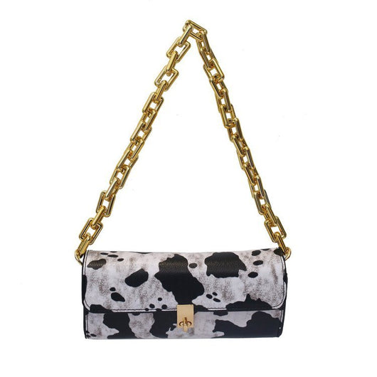 Bolso Francés de Diseñador con Cadena Gruesa - Clutch Elegante para Otoño Invierno - Image 3