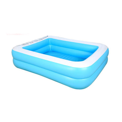 Piscina Inflable para Niños Azul y Blanco - Piscina Grande de Verano con Pelotas de Playa - Image 8