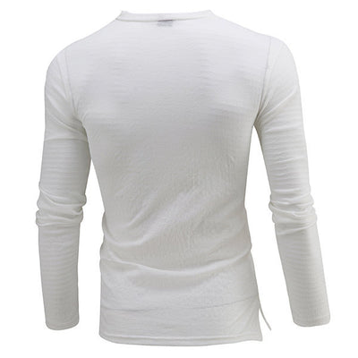 Polera Casual V-neck Transpirable de Manga Larga - Image 5
