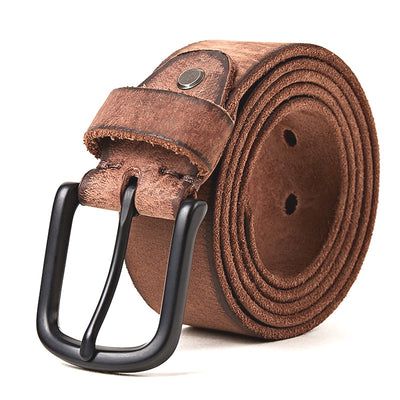 Cinturón de Cuero para Hombre con Hebilla de Aleación Desway - Image 16