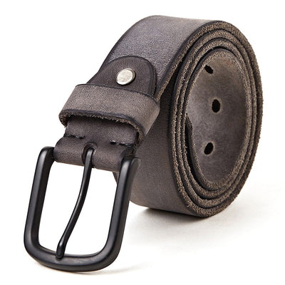 Cinturón de Cuero para Hombre con Hebilla de Aleación Desway - Image 9