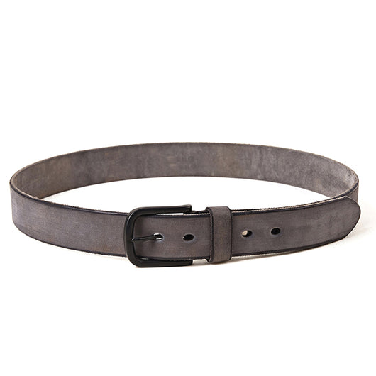 Cinturón de Cuero para Hombre con Hebilla de Aleación Desway