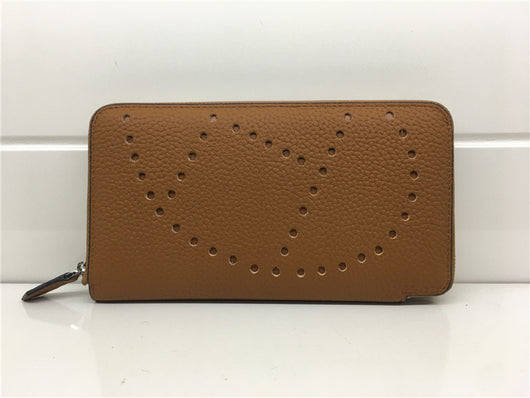 Cartera Clutch de Cuero Genuino con Patrón Lychee - Image 11