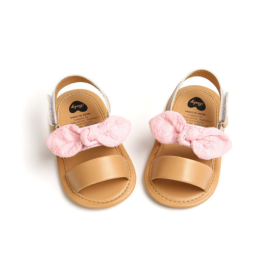 Sandalias para Bebé con Moño Adorable
