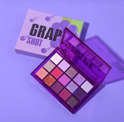Paleta de Sombras Neon Party 15 Colores - Brillos, Glitter y Tonos Mate - Image 7