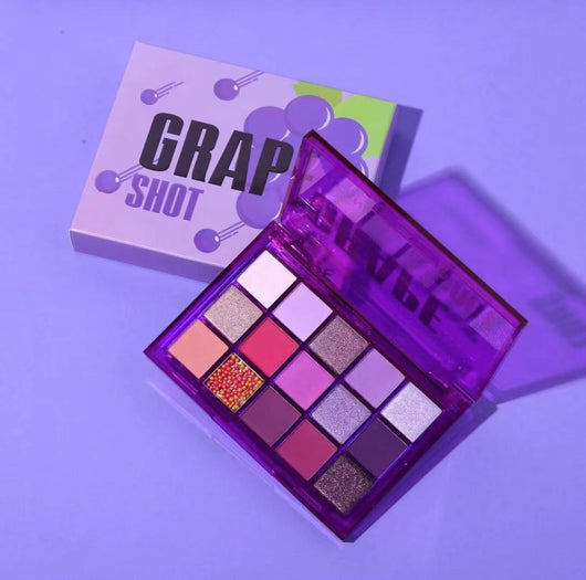 Paleta de Sombras Neon Party 15 Colores - Brillos, Glitter y Tonos Mate - Image 7