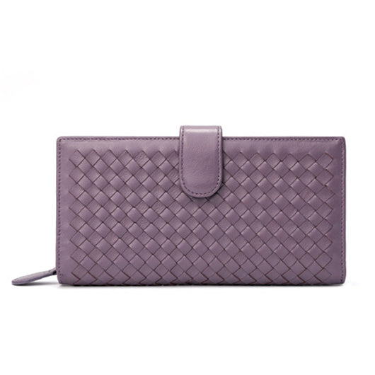 Billetera Corta de Lana de Oveja Tejida para Mujer - Image 10