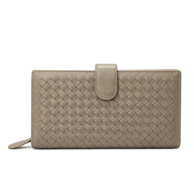 Billetera Corta de Lana de Oveja Tejida para Mujer - Image 14